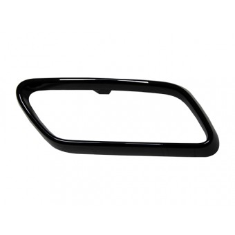 Egzoz Ucu Çerçevesi W206 Sağ; Siyah